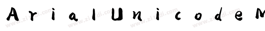 Arial Unicode MS常规字体转换
